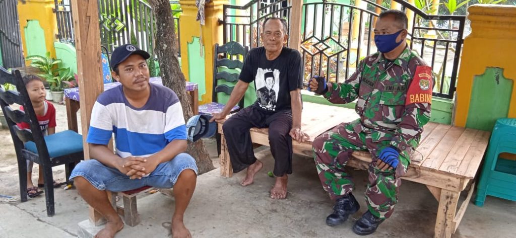 BABINSA KORAMIL 03/CABANGBUNGIN KOMSOS DENGAN KETUA RT