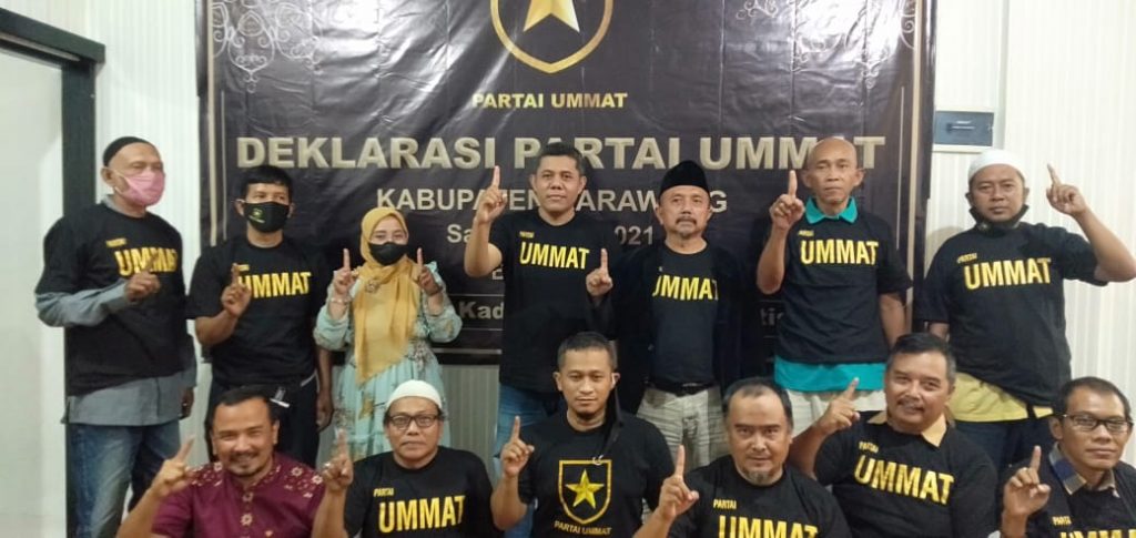 DPD Partai Ummat Kabupaten Karawang Resmi Telah Dideklarasikan Sabtu 8 Mei 2021,