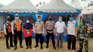 BABINSA KORAMIL 03/CABANGBUNGIN TERLIBAT DALAM POS PENGAMANAN KETUPAT JAYA 2021
