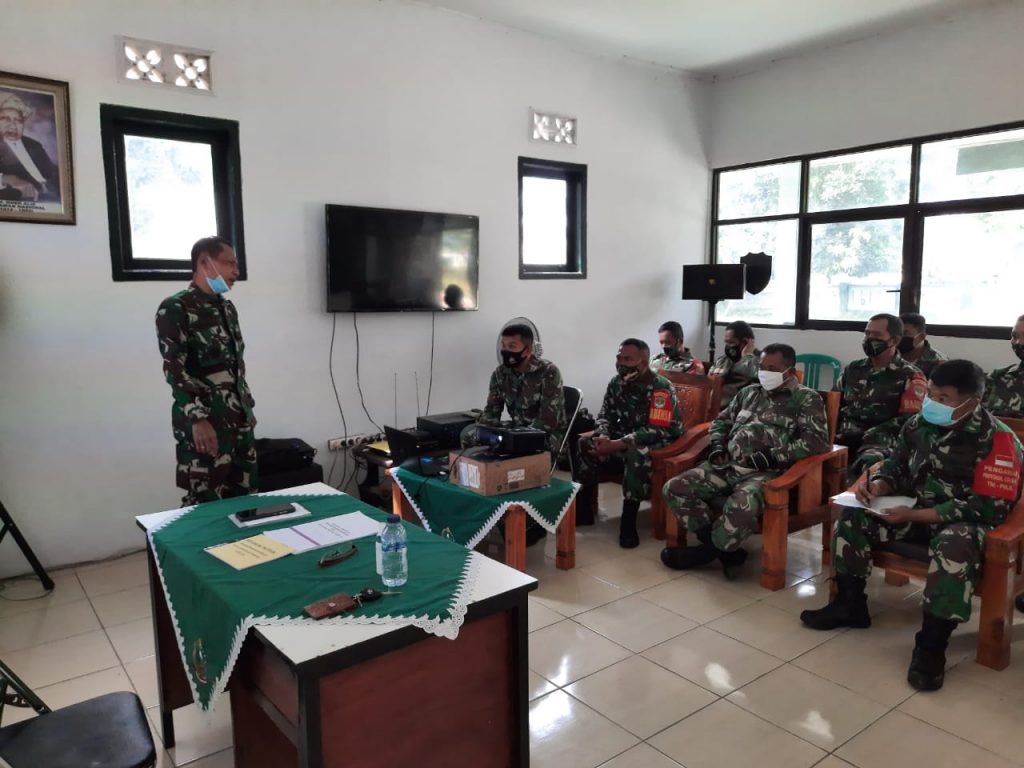 TINGKATKAN KINERJA SATUAN, DANRAMIL 03/CABANGBUNGIN PIMPIN GIAT JAM KOMANDAN