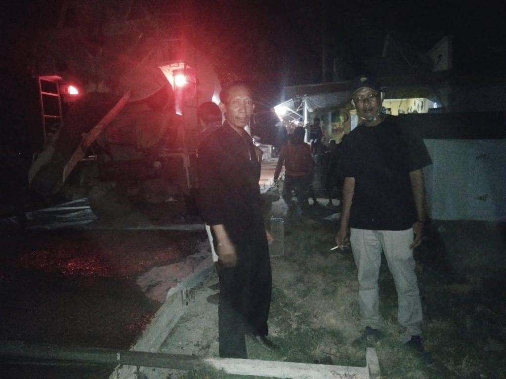 Pemdes Dan Warga Desa Ciparagejaya Ucapkan Terimakasih Kepada Bupati Karawang Atas Realisasi Pekerjaan Peningkatan Jalan Poros Desa 