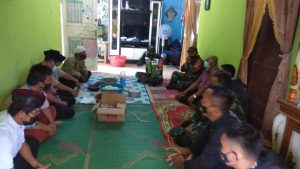 ANGGOTA KORAMIL 03/CABANGBUNGIN LAKSANAKAN TAKZIAH SEBAGAI BENTUK EMPATI KEPADA ANGGOTA