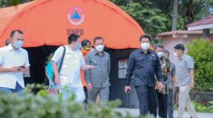 Pemkab Karawang Siapkan Tenda Darurat Untuk Penanganan Covid19  Antisipasi Ruang Isolasi RSUD Penuh