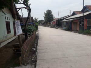 Warga Bangga Atas Terlealisasinya Peningkatan Jalan Poros Kalijaya