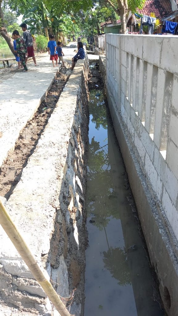 Drainase Tambunsari Karyamakmur Batujaya di Sambut baik Warga dan Pemdes