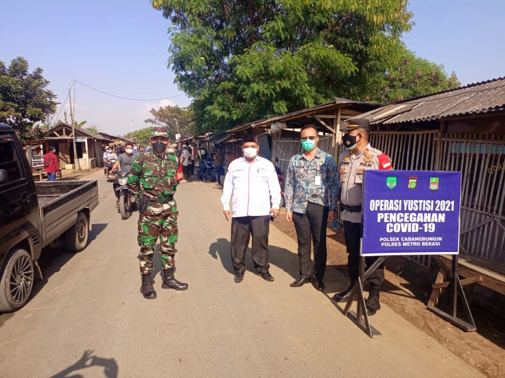 FORKAMINCAM CABANGBUNGIN BERSAMA FORKAMINCAM BATUJAYA GELAR YUSTISI GABUNGAN