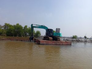 Terkait Pengerukan Kali Merah Diucik Salah Satu Media Online Wakil Karya Buka Suara