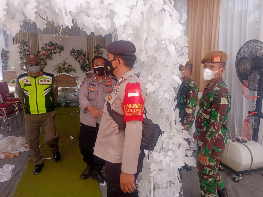 PPKM DARURAT NEKAT GELAR RESEPSI, KAPOLSEK MUARAGEMBONG MURKA