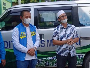 DPD KNPI KARAWANG SILATURAHMI KE YAYASAN AR-ROHMAH DENGAN AGENDA PEMUDA BERSEDEKAH