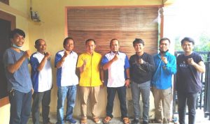 Ketua dan Pengurus KNPI Kunjungi Sekretariat DOC MOI Karawang