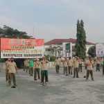 Personel Kodim 0604/Karawang Laksanakan Kegiatan Olahraga bersama