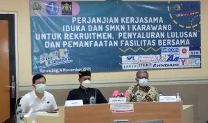SMKN 1 Karawang Lakukan Penandatanganan MoU Dengan 10 Perusahan Di Karawang