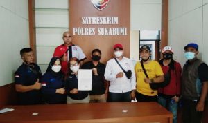 Tak Terima di Cemarkan Nama Baiknya, Seorang Jurnalis Laporkan Beberapa Akun Fb yang Tergabung di Group Pasir Baru Maju ke Polres Sukabumi