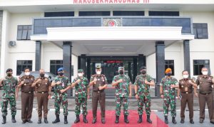 Jaksa Agung Muda Pidana Militer Berkunjung Ke Makosekhanudnas III