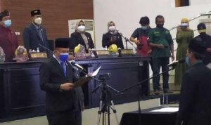 H. Maskur Resmi Sebagai Anggota Legislatif Secara Pengangkatan PAW