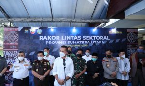 Rakor Lintas Sektoral Operasi Lilin Toba 2021