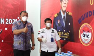 Monitoring Etika dan Perilaku Petugas, Rutan I Medan Kanwil Kemenkumham Sumut Laksanakan Tes Urine