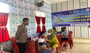 Rutan Perempuan Medan Kanwil Kemenkumham Sumut Vaksinasi Tahap III Kepada Warga Binaan