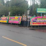 Polres Dairi Dibanjiri Papan Bunga Ucapan Terimakasih Dari Masyarakat