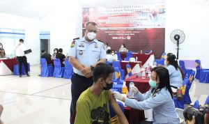Rutan 1 Medan Kanwil Kemenkumham Sumut Bergerak Cepat Tuntaskan Vaksinasi 4500 Warga Bina
