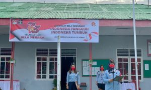Pimpin Upacara Hari Bela Negara, Karutan Perempuan Medan Kanwil Kemenkumham Sumut Bacakan Amanat Presiden Jokowi