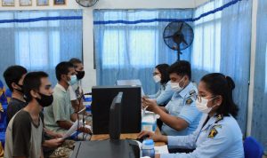 Warga Binaan Rutan 1 Medan Kanwil Kemenkumham Sumut Kembali Terima Dosis Vaksin Tahap II