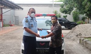 Rutan I Medan Kanwil Kemenkumham Sumut Terima Hibah 1 Unit Mobil Ambulance Dari Gubsu