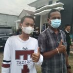 Pengukuhan ketua karang taruna dan pengurus karang taruna Palumbonsari berjalan lancar
