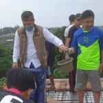 Camat Karawang Timur Hj.Eli Laeli S.Sos Apresiasi Kegiatan Gotong Royong Di Kelurahan Palawad