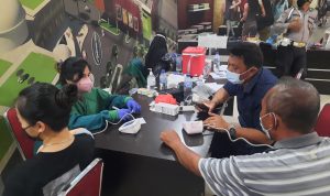 Akselerasi Vaksinasi Massal, Polsek Medan Timur Gelar Vaksinasi Lanjutan Tahap III Booster