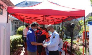 500 Warga Binaan Rutan 1 Medan Kanwil Kemenkumham Sumut Ikuti Program Pencegahan dan Pengendalian Penyakit Menular