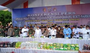 Poldasu Musnahkan Ratusan Kilogram Narkoba, 941.408 Orang Terselamatkan