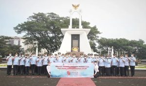 Peringati HBP Ke 58, Kemenkumham Jateng Gelar Upacara Tabur Bunga di TMP Giri Tunggal