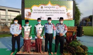 603 WBP LAPAS KHUSUS GUNUNG SINDUR DAPAT REMISI LEBARAN, 1 ORANG LANGSUNG BEBAS