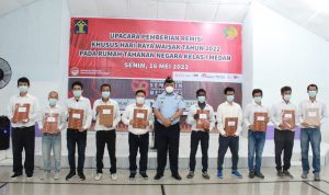 Terima Remisi waisak, Warga Binaan Rutan 1 Medan Kanwil Kemen Kumham Sumut Beragama Buddha Ucapkan Syukur