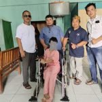 KETUA NPCI KABUPATEN BEKASI KUNJUNGI GADIS DISABILITAS KORBAN PEMERKOSAAN