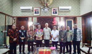 Kemenkumham Jateng Lakukan Audiensi dengan Gubernur Jawa Tengah