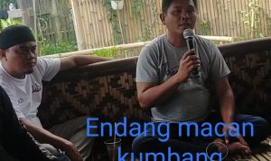 SILANG PENDAPAT KETUA BALADEWA ENDANG MACAN KUMBANG JALIN SILATURAHMI DENGAN JURNALIS