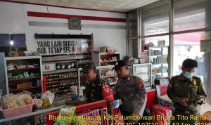 Bhabinkamtibmas Kelurahan Palumbonsari, Tindaklanjut Laporan Warga Karena Ditemukan Banyak Obat Batuk Berserakan