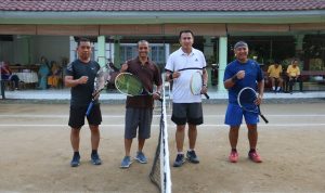 Sinergitas Kanwil Kumham Sumut dengan PT. Socfindo Medan, Adu Skill di Lapangan Tenis
