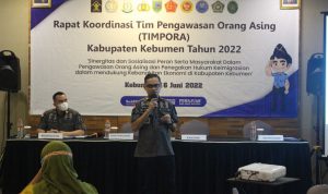 Kantor Imigrasi Cilacap Gelar Rakor TIMPORA Kabupaten Kebumen
