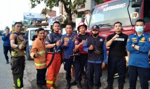 Si jago merah melahap satu rumah warga di kelurahan palumbonsari