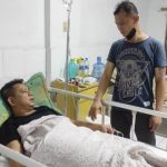 Ketua IPK Jenguk Ketua Pewarta Polrestabes Medan Chairum Lubis SH Di Rumah Sakit