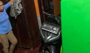Sepeda Motor Keluarga Mayor Laut Digelapkan Tukang Service AC