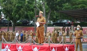 Sekretaris Daerah Lampung Selatan Pinta Waspada Virus PMK pada Hewan Qurban Jelang Idul Adha serta Pinta ASN dan THLS Tingkatkan Disiplin  .