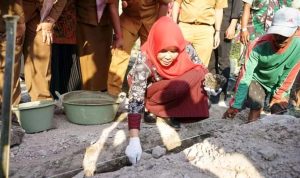Bunda Winarni Bersama Disperkim Lampung Selatan Jalankan Program Bedah Rumah Melalui Program BSPS