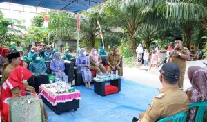 Bunda Winarni Lakukan Peletakan Batu Pertama Program Bedah Rumah BSPS.