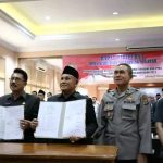 Pemkab Dan DPRD Lampung Selatan Tandatangani Nota Kesepakatan KUA-PPAS APBD TA 2023.