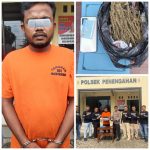 Simpan Ganja Warga Medan ditangkap Polsek Penengahan di Pelabuhan BBJ