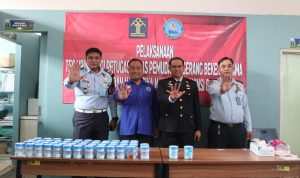 Gandeng BNN Provinsi Banten Lapas Pemuda Kelas IIA Tangerang Gelar Tes Urin Bagi Seluruh Petugas